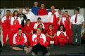 Due zdjcie druynowe reprezentacji Polski na Mistrzostwach Europy Juniorek i Juniorw w Trjboju Siowym w Mariupolu
